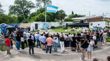 Acto por el octavo aniversario del hundimiento del ARA San Juan