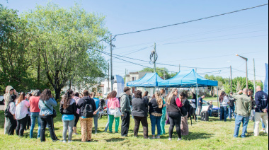 Este miércoles el Programa Municipal “Barrio x Barrio” estuvo en el barrio Pueyrredón
