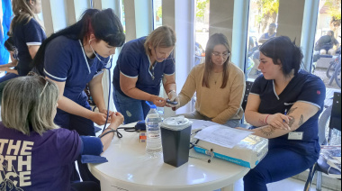 El Municipio llevó a cabo una exitosa campaña de prevención y concientización sobre diabetes