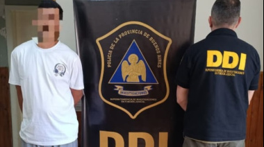 Detuvieron a un hombre por reiterados hechos de robo con arma de fuego