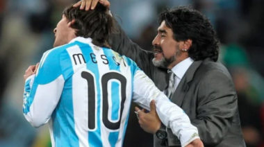 Messi recordó al “Diego” en sus redes sociales