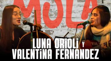 Llegan a los escenarios de Chamula: Valentina Fernández y Luna Orioli