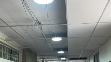 Continúan los trabajos de reparación y puesta en valor del Hospital Municipal “Doctor Héctor Cura”