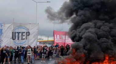 Piqueteros realizaron cortes contra la reforma laboral y el ajuste en varias zonas de la provincia