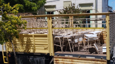 Articulación Municipio – Polo Industrial Penitenciario: Nueva entrega de mobiliario escolar