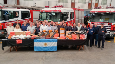 El Municipio entregó herramientas y equipamiento a Bomberos y Defensa Civil