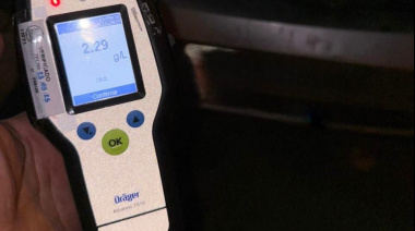 Protección Ciudadana infraccionó a dos personas que circulaban con más de 2 g/l de alcohol en sangre