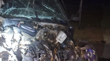 Un hospitalizado tras violento siniestro vial en el acceso a Sierras Bayas