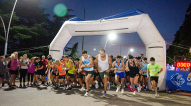 Con participación récord se realizó la primera Correcaminata Nocturna del 2026