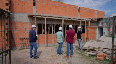 En marcha la obra de ampliación y refacción del edificio de la Escuela Primaria N° 65 y Escuela Secundaria N° 13