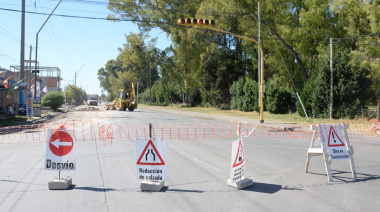 Nuevos avances en la construcción de la red cloacal en el barrio 10 de Junio