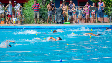 Ante un gran marco de concurrentes se realizó el segundo encuentro municipal de natación