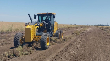 El Municipio realizó trabajos de alteo y mantenimiento en la traza vial rural