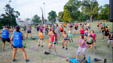 Gimnasia en los Parques, una de las propuestas más convocantes de la temporada