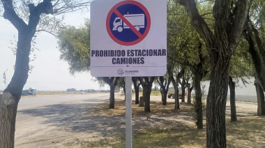 Protección Ciudadana colocó cartelería en el Cementerio Municipal de Hinojo
