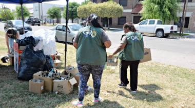 “Tu Barrio Recicla”: en el mes de enero se recolectaron 700 kilos de materiales reciclables