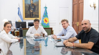 Wesner se reunió con Kicillof en La Plata