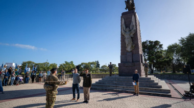 El intendente Maximiliano Wesner encabezó el acto protocolar por el 248° aniversario del nacimiento del General José de San Martín
