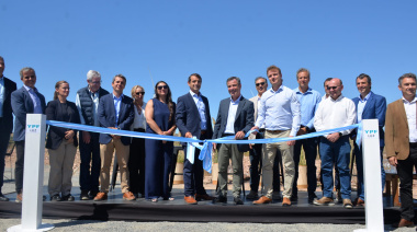 El intendente Wesner participó de la inauguración del Parque Eólico CASA de YPF Luz y Cementos Avellaneda