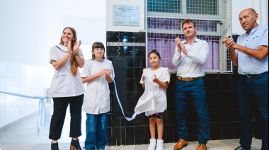El intendente Wesner participó del inicio del ciclo lectivo en la Escuela N° 4