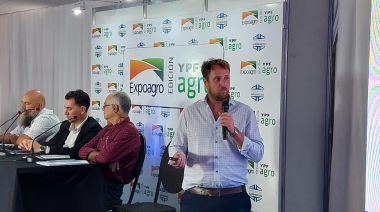 El ingeniero Mariano Arrignon expuso el modelo de gestión local de caminos rurales en Expoagro 2026