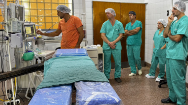 El Municipio incorporó tres nuevas mesas de anestesia de última generación