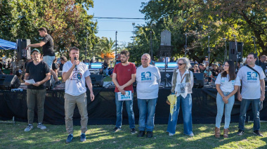 El intendente Wesner participó del acto central por el Día Nacional de la Memoria, por la Verdad y la Justicia