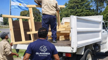 En una cárcel de Sierra Chica fabricaron diez camas cuchetas para la residencia universitaria municipal