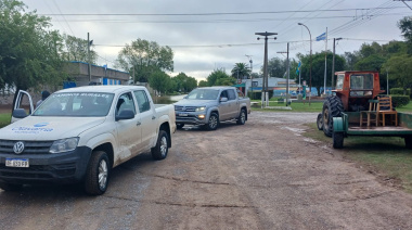 Orfel Fariña informó que no está anegado el acceso a Recalde y desde el Municipio se asiste a familias damnificadas