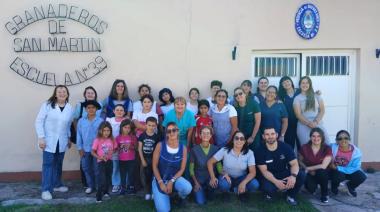 Exitosa jornada de salud integral en Durañona