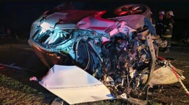 Tragedia en la ruta 5: cuatro muertos por un choque frontal
