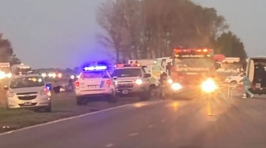 Tragedia en la Ruta 3: cinco muertos y dos heridos por un choque frontal