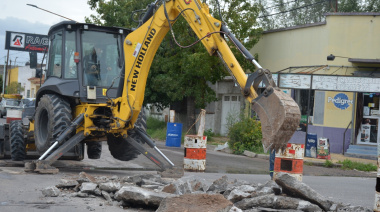 El Municipio continua con la realización de trabajos de hidráulica y mantenimiento vial