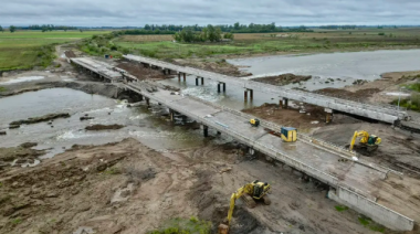 Inundaciones: la Provincia "apura" a Nación para que reactive una obra clave