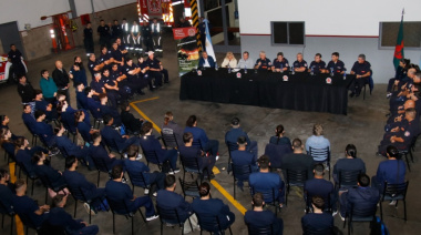 Comenzó la Escuela de Aspirantes 2026 en Bomberos Voluntarios de Olavarría