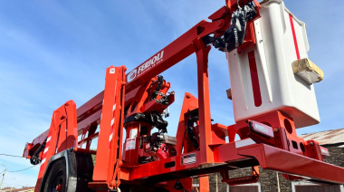 El Municipio adquirió una nueva hidrogrúa para Protección Ciudadana y Defensa Civil