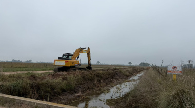 Plan Hidraúlico Ordenador: el Municipio continúa con la limpieza de canales en la ciudad