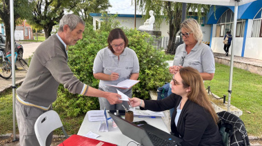 El Programa Municipal “Barrio x Barrio” estuvo en Loma Negra