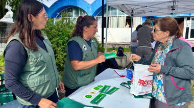 El Municipio llevó adelante un importante despliegue territorial en materia de reciclaje