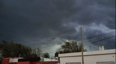 Emiten alerta de nivel amarillo por tormentas para Olavarría