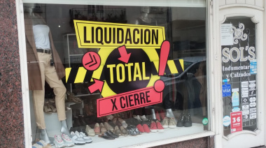 Tras 25 años, cierra “Sol Calzados” en Olavarría en medio de la caída del consumo y liquida todo su stock