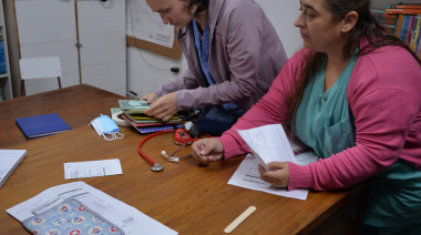 El Municipio concretó una jornada de salud escolar en la E.E.E. N° 502