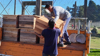 Articulación Municipio-Polo Productivo Penitenciario: Entrega de camas cuchetas, mobiliario y composteras