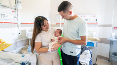 Se realizó la primera cirugía dentro del servicio de Neonatología