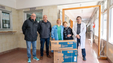 El Hospital Municipal “Dr. Héctor M. Cura” recibió nuevo equipamiento para el área de Esterilización