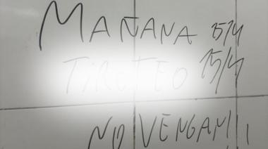 La escalada de violencia llegó a Olavarría: detectaron una inscripción asociada a reto viral