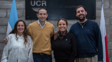 La UCR de Olavarría renovó autoridades y Germán Salomón será el nuevo presidente del Comité