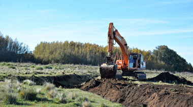 Avanzan las obras hidraúlicas en la zona de Ituzaingó Norte
