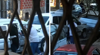 Fue a buscar a su nieto al jardín, se descompensó y atropelló a cinco personas
