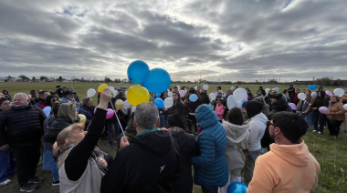 Se realizó una emotiva suelta de globos del Programa Municipal “Corazones Espinados”